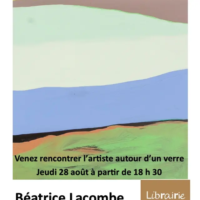 Exposition de Béatrice Lacombe - Librairie Montfort_Vaison-la-Romaine