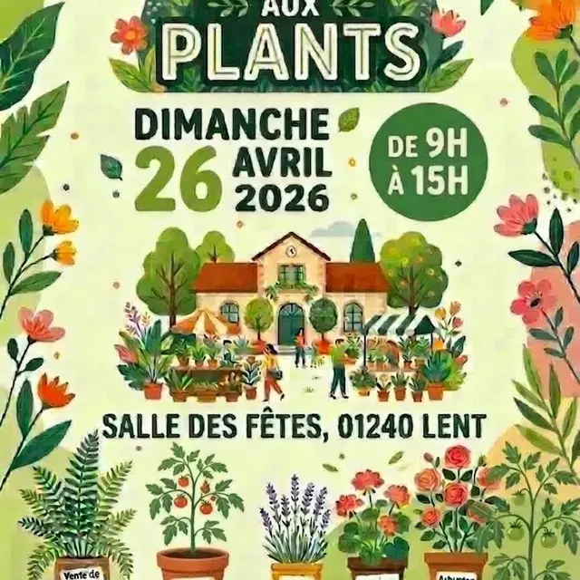 Affiche_Foire aux Plants_Lent