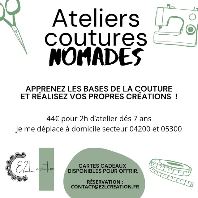 Atelier couture nomade_Val Buëch-Méouge