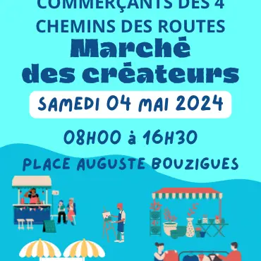 2024 05 04 LOISIRS_Asso des commercants des 4 Chemins des Routes_Marché des créateurs