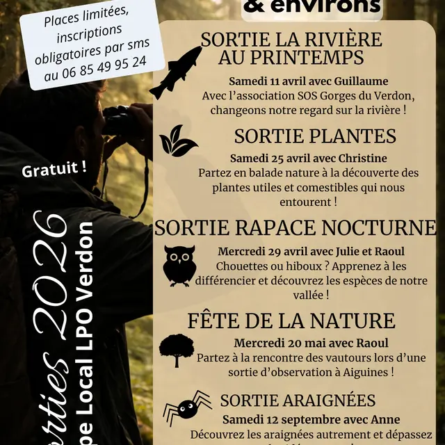 Sortie groupe local LPO_Castellane