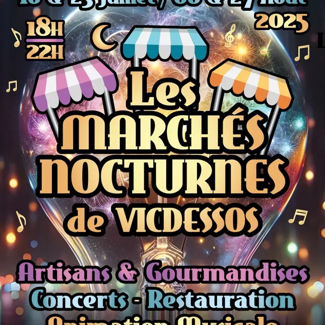 Marché nocturne de Vicdessos_Val-de-Sos