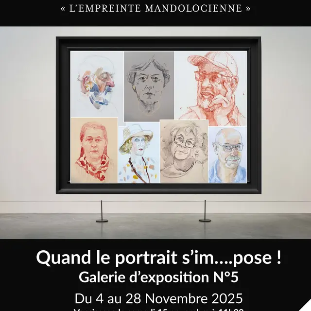 Exposition Anna GODÈS « L’empreinte mandolocienne » - Galerie N°5_Mandelieu-La Napoule