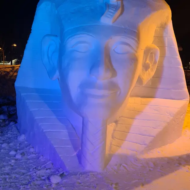 Semaine sculptures sur glace