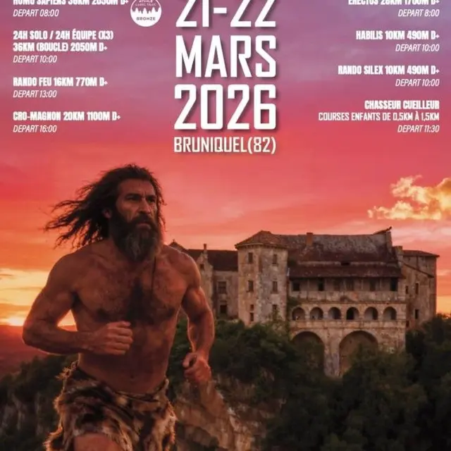 Néandertrail à Bruniquel