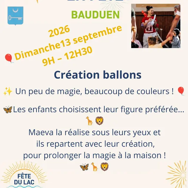 Fête du lac de Sainte Croix - Créations ballons par Maeva_Bauduen