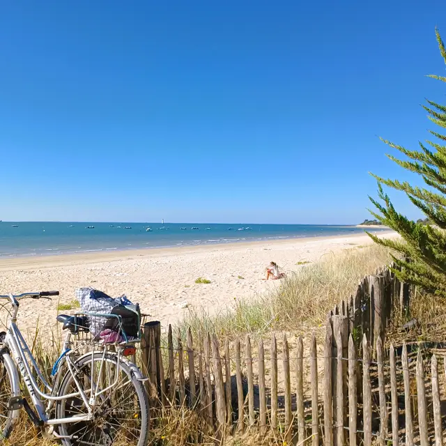 Plage sud de Rivedoux-plage