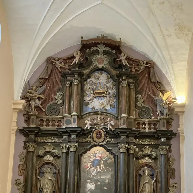 Retable chapelle des Bernardines