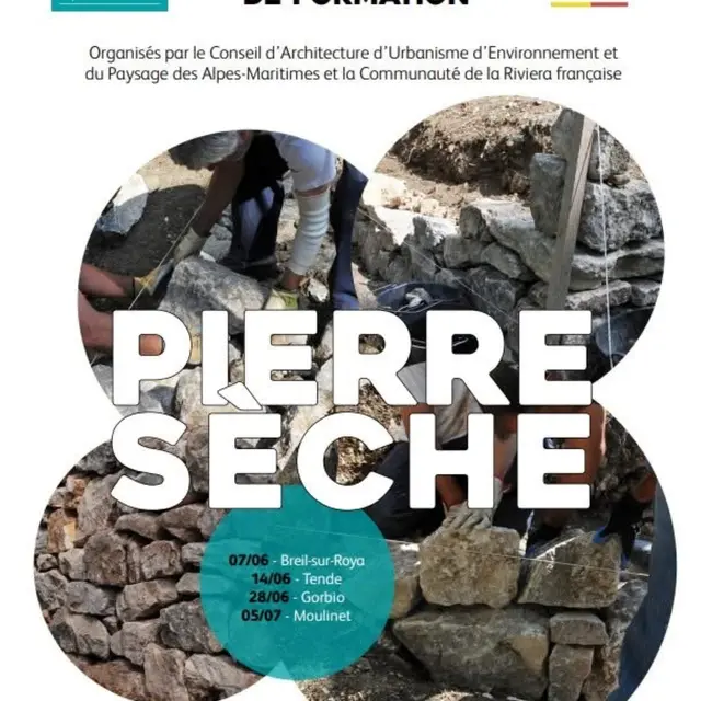 Stage de formation mur en pierre sèche_Tende