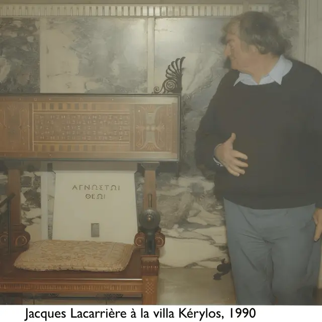 Hommage à Jacques LACARRIERE (1925-2005)_Beaulieu-sur-Mer