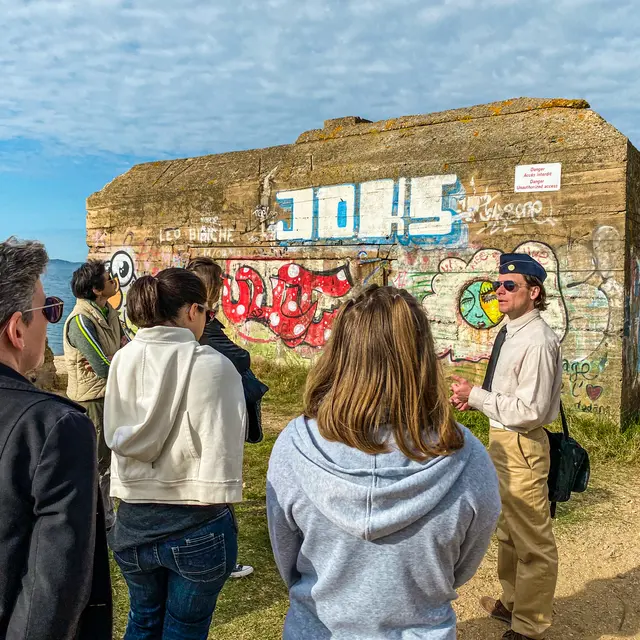 Visite guidée, les blockhaus de la seconde guerre mondiale