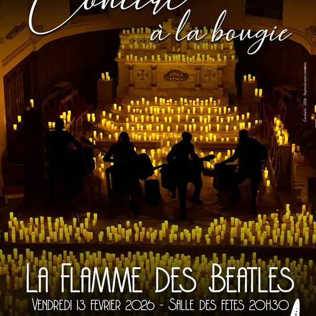 Concert à la bougie : la flamme des Beatles_Cavalaire-sur-Mer