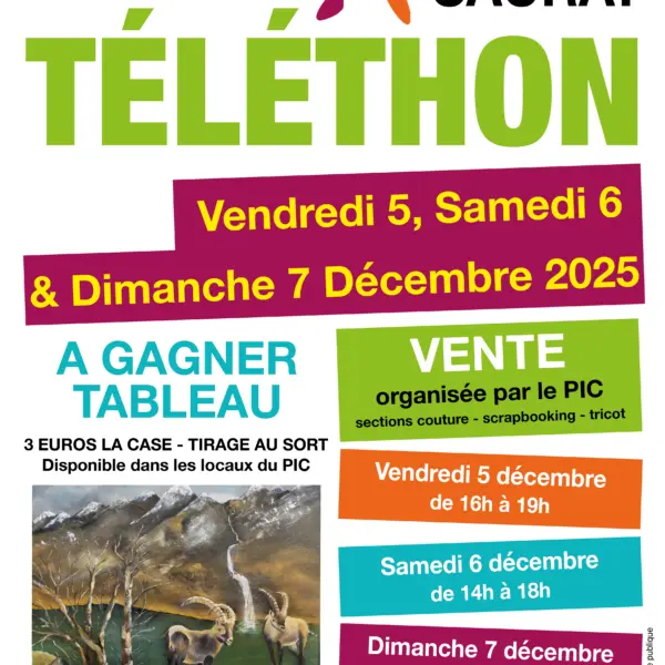 Tous au Téléthon_Saurat