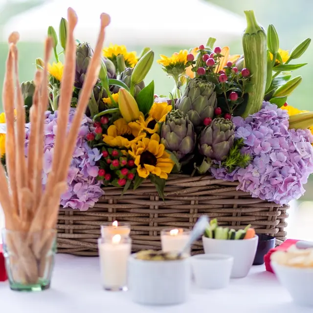 Composition florale Le Cantemerle