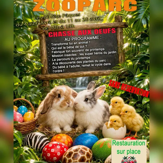 Pâques au Zooparc_Le Cannet-des-Maures