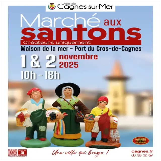 Marché aux santons_Cagnes-sur-Mer