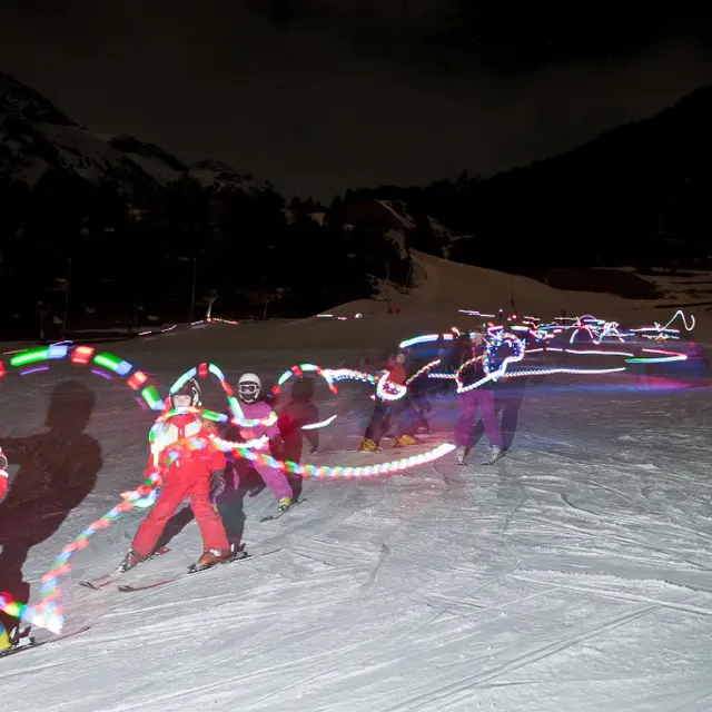 Descente aux lampions ESF