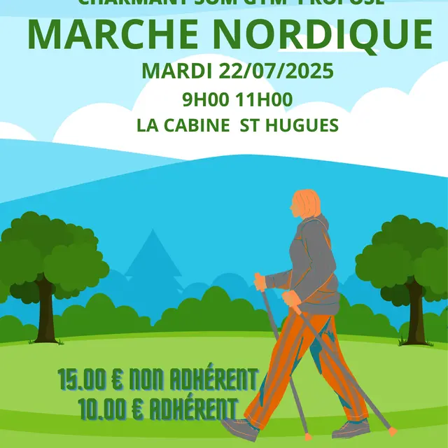Séance de marche nordique_Saint-Pierre-de-Chartreuse