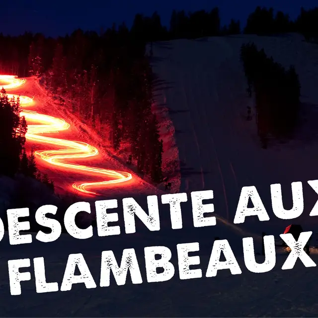 Descente aux flambeaux de Noël - Morillon 1100 Les Esserts_Morillon