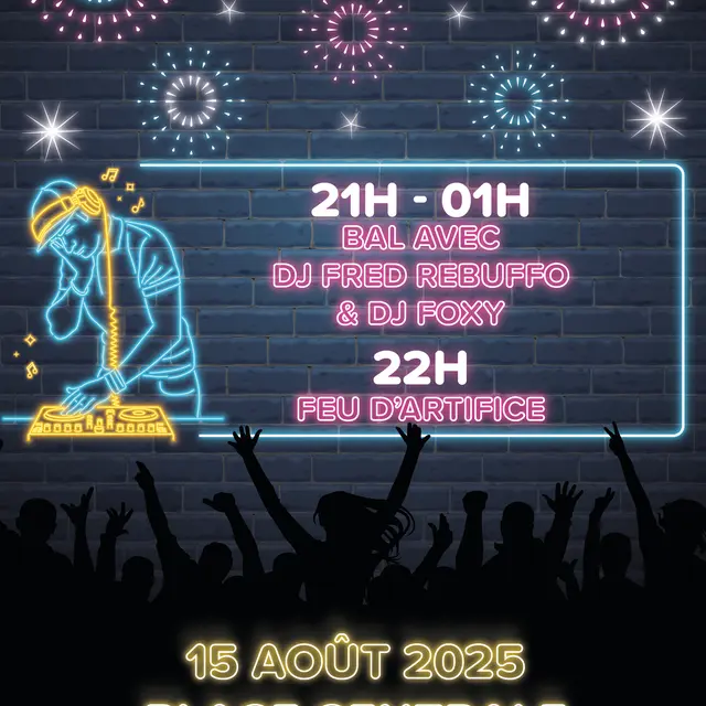 Feu d'artifice et bal du 15 août_Auron