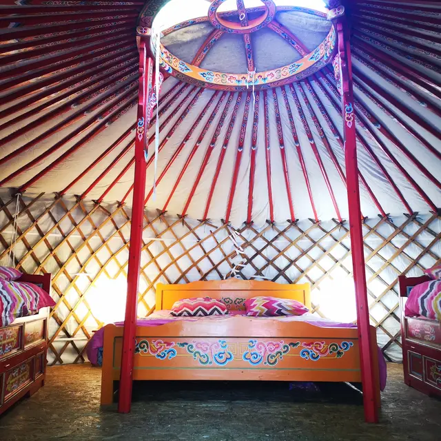intérieur Yourte