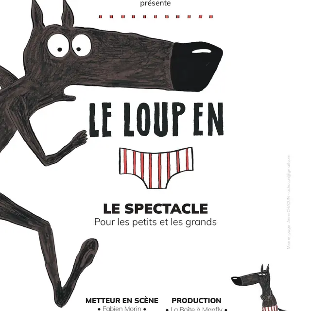 Théâtre : Le loup en slip