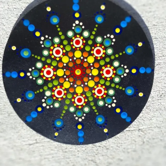 Mandala en DOT ART