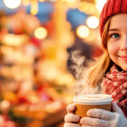 Marché de Noël et sa place aux délices_Istres
