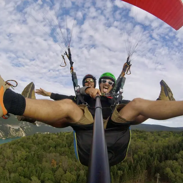 Baptême parapente avec Vals'en l'Air_Port