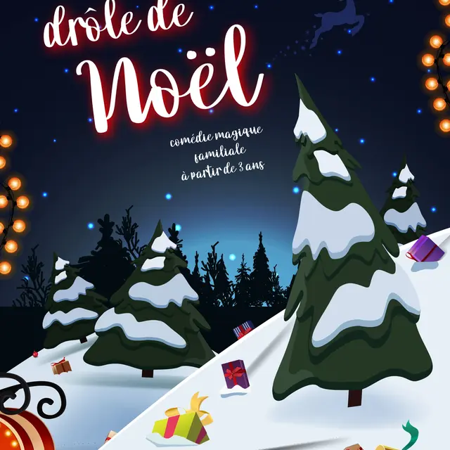 Spectacle jeune public Un drôle de Noël_Le Pontet
