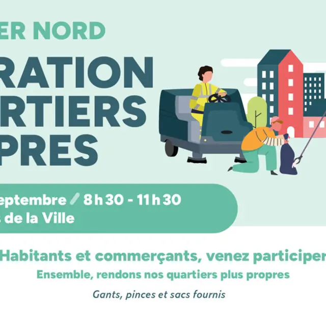 Opération quartiers propres - quartier Nord_Avignon