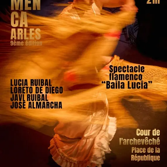 Spectacle flamenco Baila Lucia_Arles