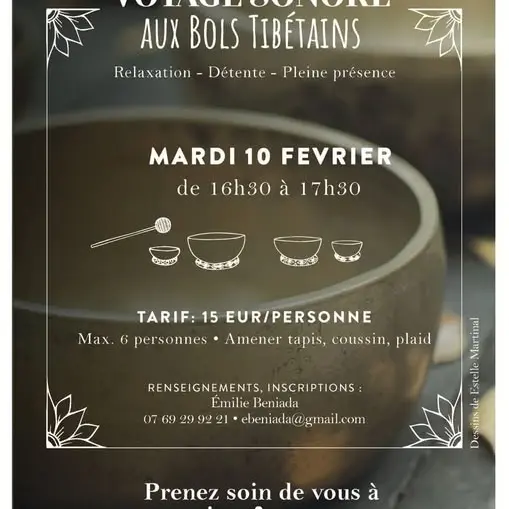 Voyage sonore aux bols tibétains_Champagne-en-Valromey