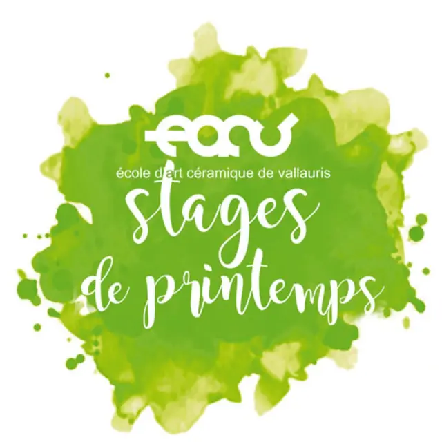 Stages de printemps autour de la céramique EACV_Vallauris Golfe - Juan
