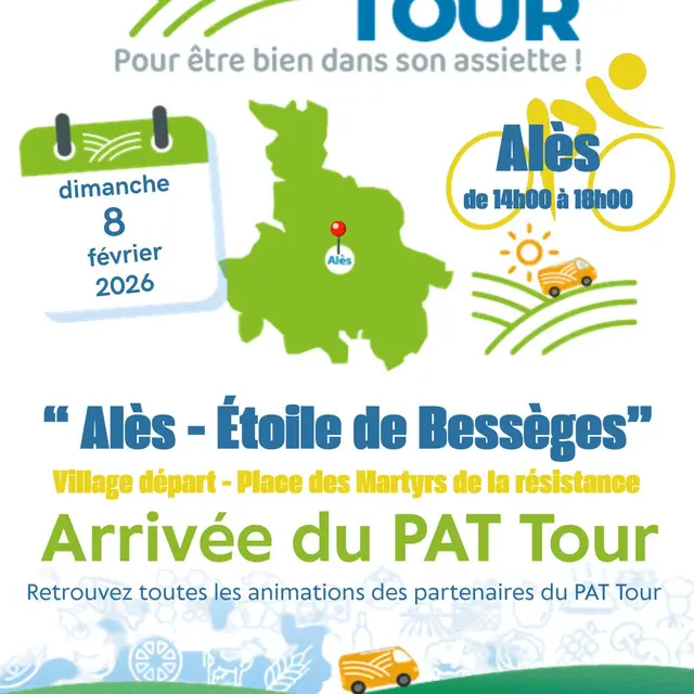PAT Tour d'Alès Agglomération : Etape 10 Arrivée Alès
