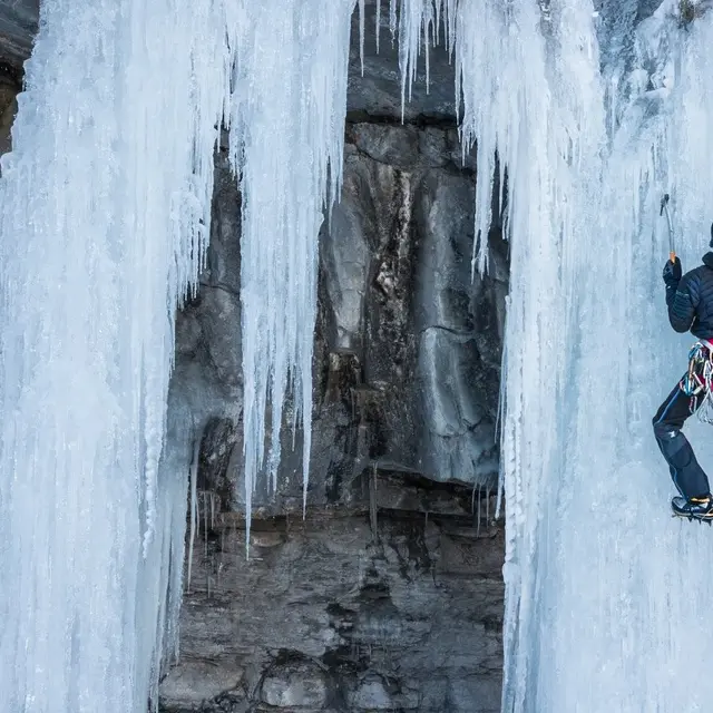 Cascade de glace Eric Fossard