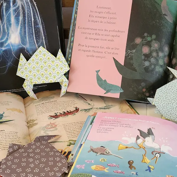Lectures contées les animaux de l'océan_Marseille
