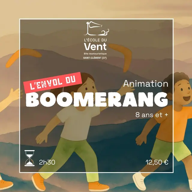 L'envol du boomerang