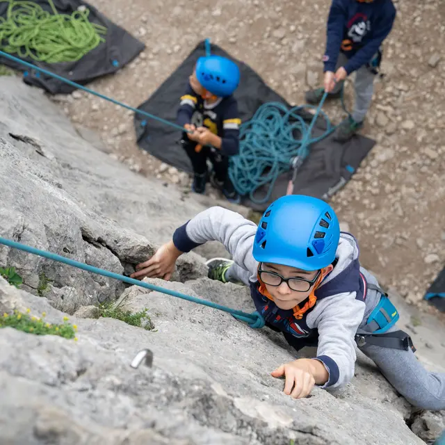 Escalade enfants