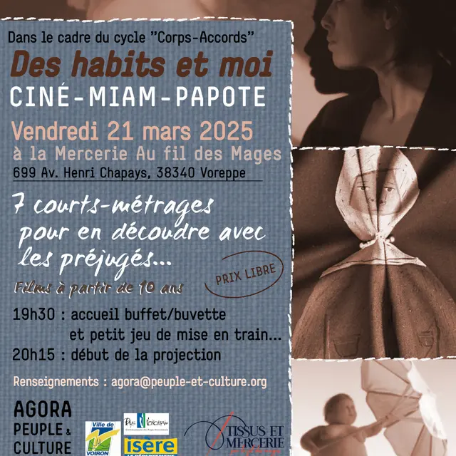 Affiche de la soirée