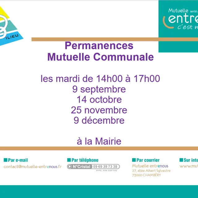 Affiche de la mutuelle