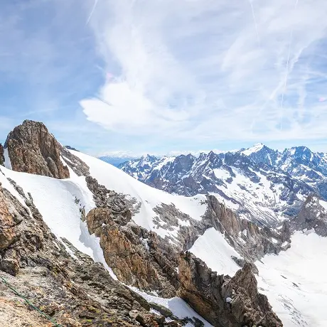 Le Râteau Ouest avec guide