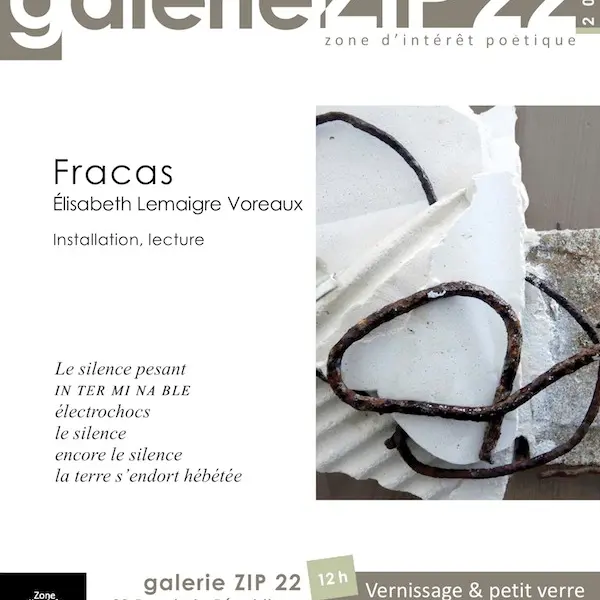 Exposition : fracas - installations, lecture_Barjols