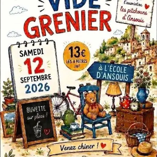 Vide grenier à Ansouis_Ansouis
