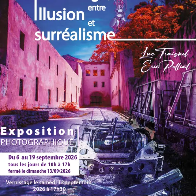 Exposition photos L'infrarouge, entre illusion et surréalisme_Laragne-Montéglin