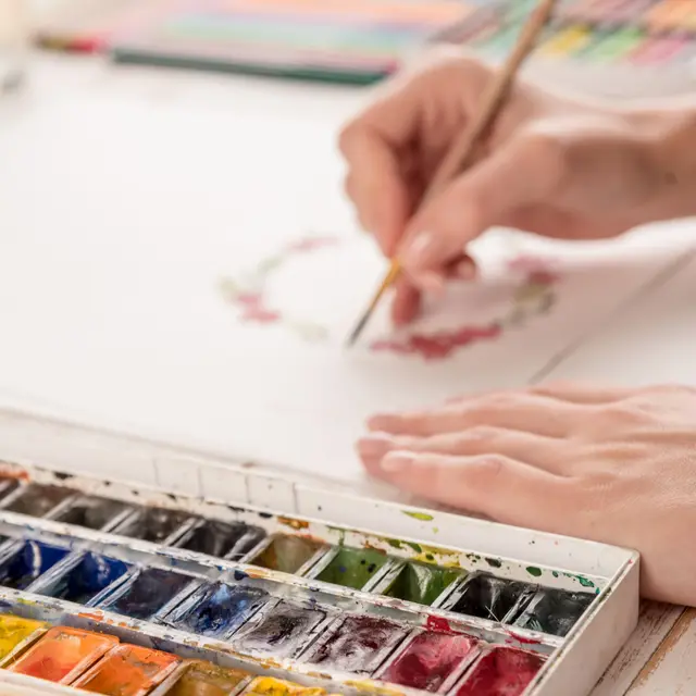 Brunch & pinceaux chez Hiver comme et Thé_Villeneuve-lez-Avignon