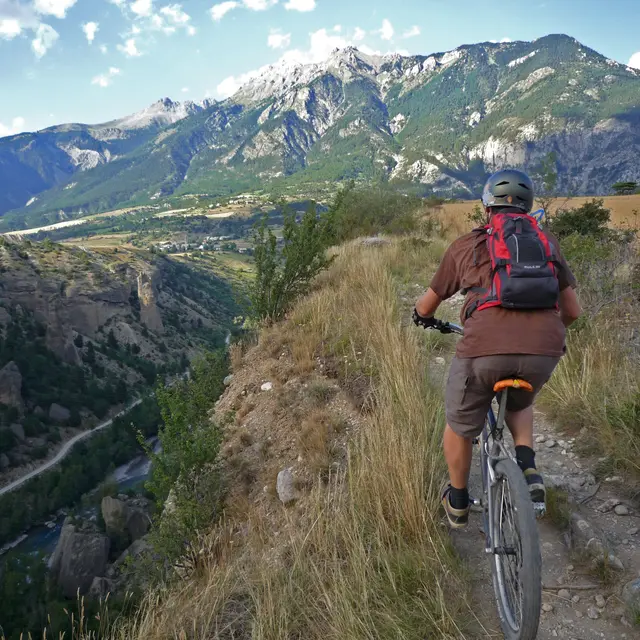 Plateau de la Chalp en VTT_Guillestre