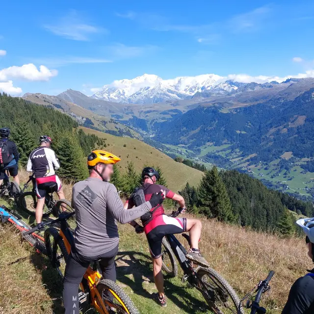 Randonnée VTT-AE demi-journée_Combloux