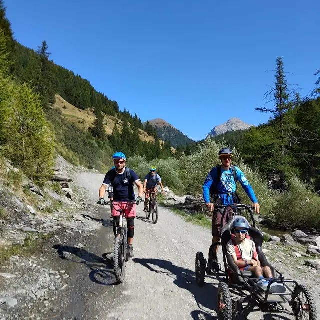 Handi sport VTT_Abriès-Ristolas