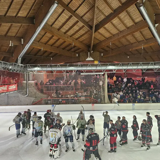 Match de Hockey sur glace_Le Lioran